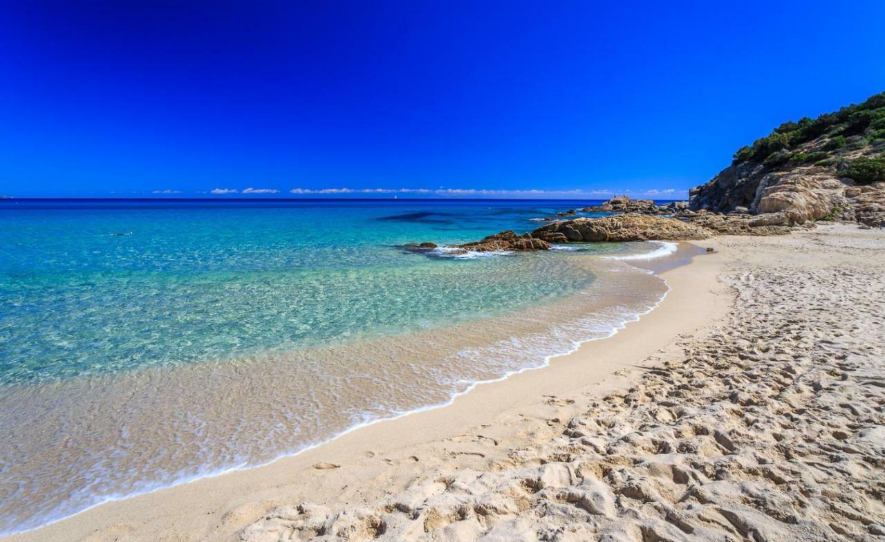Bilocale Vista Mare Villa Costa Rei Bagian luar foto